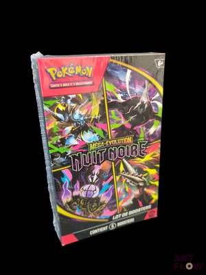 boîte du jeu de cartes à collectionner Pokémon avec l'image d'un dragon sur la couverture
