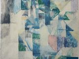 a picture of a painting on the wall of a building