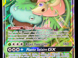 gros plan d'une carte pokemon sur fond noir