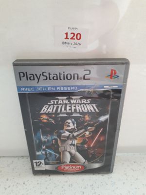 Star wars battlefront 2 ps2 en l'etat
