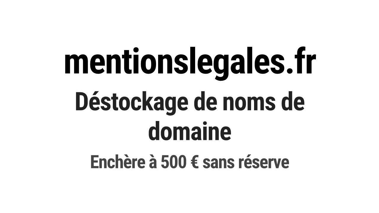 Destockage & Invendus