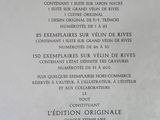 french menu for a restaurant in paris, with the names of the restaurants