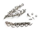 trois paires de bijoux anciens en argent, dont une tia tia tia tia tia tia tia tia tia tia tia tia tia tia tia tia tia tia tia tia tia tia tia tia