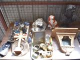 a table with a lot of different items on it
