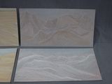 three cards with a picture of a desert landscape on them