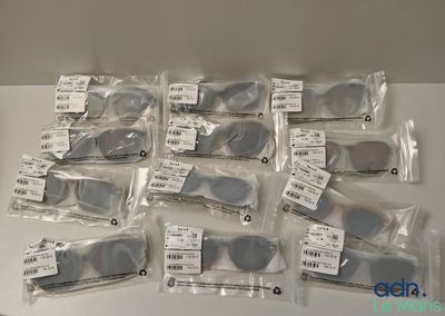 Lot de 12 montures de lunettes LEVEL - NEUVES - TVA Récupéra…