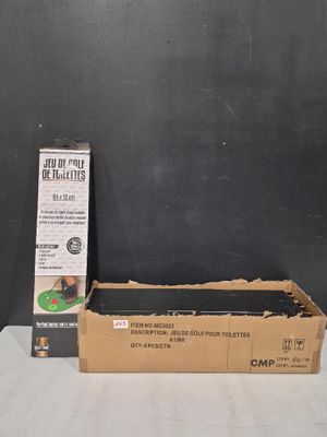 une boîte en carton posée sur une table