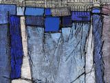 une image représentant un tableau où l'on voit des vêtements suspendus à une corde à linge