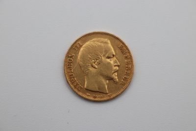 an image of a gold coin with a man ' s face on it