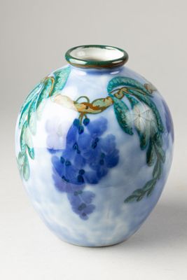 Camille THARAUD (1878-1951) Vase de forme ovoïdale à col our…