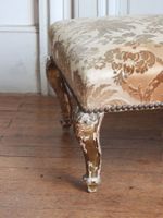 TABOURET DE PIED rectangulaire de style Louis XV en bois scu… (photo 4)
