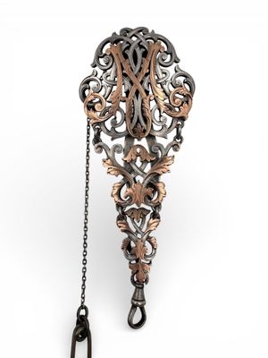 CROCHET DE CHATEALINE en argent (poinçon tête de sanglier) e…