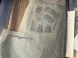 a lot of papers that are sitting in a box