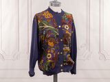 an image of a mannequin mannequin with a colorful jacket on it
