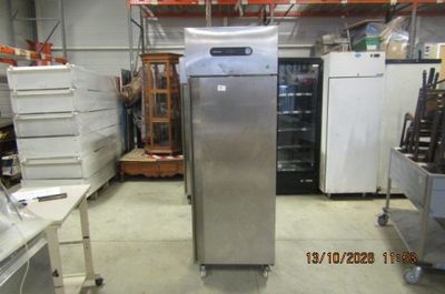 an image of a commercial refrigerator in a warehouse