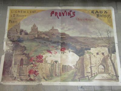 Affiche P. Regnaud "Provins" AT.