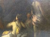 an image of a painting of a man and a woman in a cave