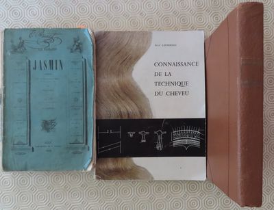 46.	[Coiffure-Cheveux]. Lot de 3 ouvrages. - [GASCOGNE] . BO…
