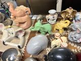 a lot of toys that are on a table