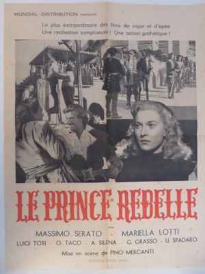 "Le Prince Rebelle": (1950) de Pino MERCANTI avec Massimo Se…