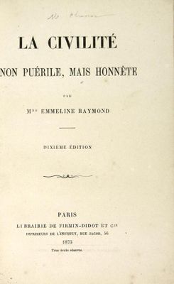 an old book with a black and white title on it
