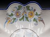 a bowl with a picture of the eiffel tower on it