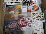 a box full of assorted items that are in the box