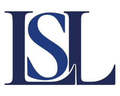 Le logo de l'ISL est représenté en bleu et blanc.