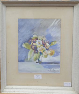 Aquarelle signée G. DE VERTURY daté 39