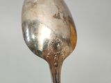 a spoon that is sitting on top of a table