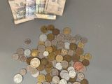 a pile of money sitting on top of a table