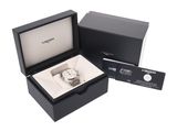 a black box with a watch inside of it