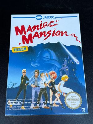 NINTENDO - NES Maniac Mansion (esp, sous blister BE, Spanish…