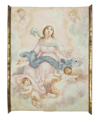 ARTISTE INCONNU, 18EME SIECLE The Assumption of Virgin Mary