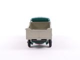 a toy truck with a box in the back of it