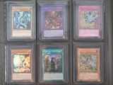 a lot of cards in this case on the table