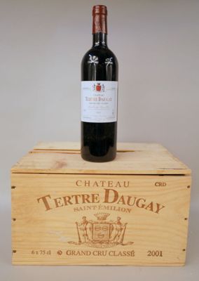 1 caisse de 6 bouteilles de Château Tertre Daugay, Grand Cru…