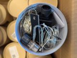 a container filled with a lot of wires and wires