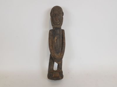 Statuette figurant un homme barbu - Mali, XXème - 38 cm