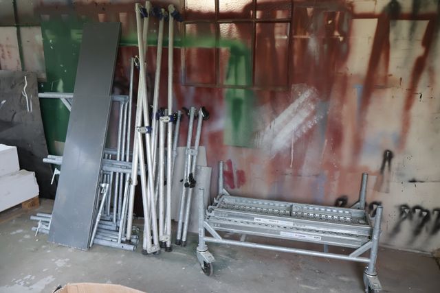 Échafaudage roulant COMABI aluminium (tête à 3m20)
