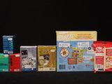 a lot of different types of cereals and cereal bars