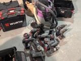 a pile of tools that are sitting on the floor