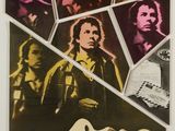 an image of a movie poster with a woman ' s face surrounded by photos