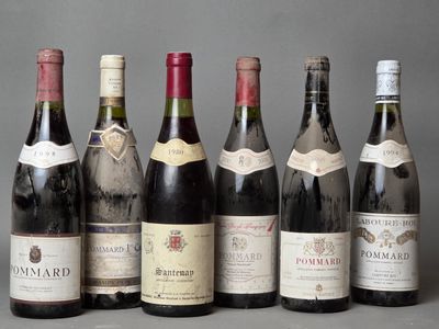 6 B. 1 B de Pommard Laboure Roy 1994, 1 B de Pommard Vieille… - Photo 1
