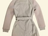 an image of a women ' s jacket with a belt