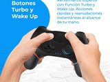 a person holding a video game controller in their hands