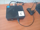 a black box with a number on it sitting on a table