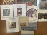many books that are on the table together