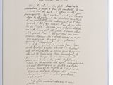 a handwritten letter from the writer of the poem