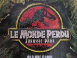 the poster for the movie le monde perdu jurassic park